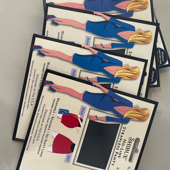 Shibue no line strapless panty new with tags small S - Picture 4 of 6